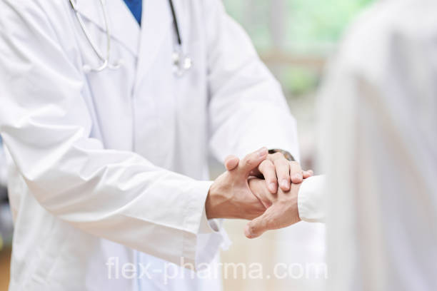 Doctor's handshake